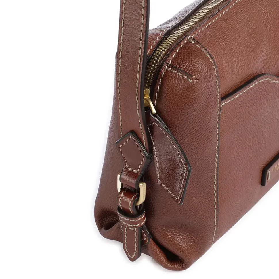 Borsa Donna a Tracolla THE BRIDGE linea Gemma in Pelle Marrone