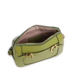 Borsa Donna a Tracolla THE BRIDGE linea Gaia in Pelle Verde Pistacchio