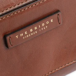 Borsa Donna a Tracolla THE BRIDGE linea Elettra in Pelle Marrone