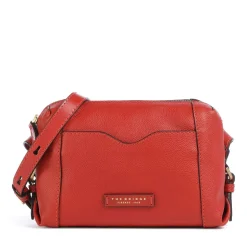 Borsa Donna a Tracolla THE BRIDGE linea Gemma in Pelle Arancio Bruciato