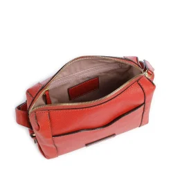 Borsa Donna a Tracolla THE BRIDGE linea Gemma in Pelle Arancio Bruciato