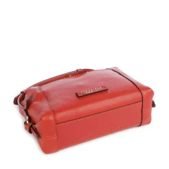Borsa Donna a Tracolla THE BRIDGE linea Gemma in Pelle Arancio Bruciato