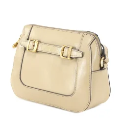 Borsa Donna a Tracolla THE BRIDGE linea Gaia in Pelle color Burro