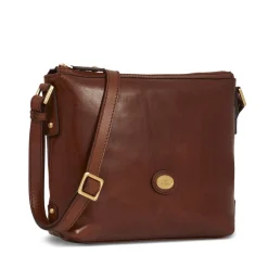 Borsa Donna a Tracolla The Bridge in Pelle Marrone linea Story