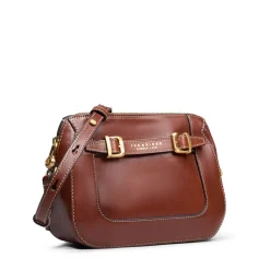Borsa Donna a Tracolla THE BRIDGE linea Gaia in Pelle Marrone