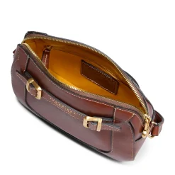 Borsa Donna a Tracolla THE BRIDGE linea Gaia in Pelle Marrone