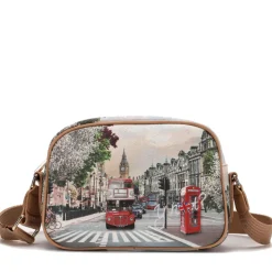Borsa Donna a Tracolla Y NOT YES-620 London Rainbow