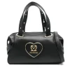 Borsa Donna Bauletto a Mano LOVE MOSCHINO Nero con Logo