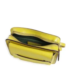 Borsa Donna Camera Case a Tracolla THE BRIDGE linea Lucrezia in Pelle color Lime