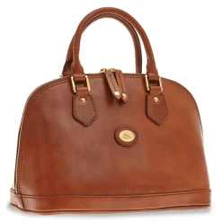 Borsa Donna Due Manici THE BRIDGE in Pelle Marrone linea Story