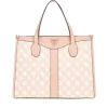 Borsa Donna GUESS a Mano con Tracolla Linea Silvana Colore Sand Logo