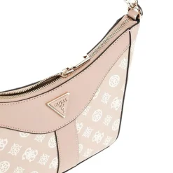 Borsa Donna Hobo a Spalla GUESS Linea Dorys Colore Sand Logo