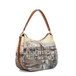 Borsa Donna Hobo Bag Y NOT YES-629 stampa Etnea