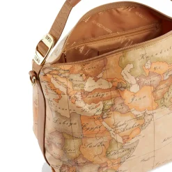 Borsa Donna Hobo con Tracolla 1A Classe Alviero Martini linea Geo Soft colore Geo Classic S014