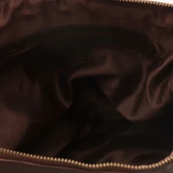 Borsa Donna Hobo GIANNI CONTI in Pelle Liscia Marrone con Borchie