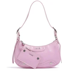 Borsa Donna Hobo Lucida LIU JO Silk Rosa Lavanda