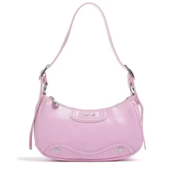 Borsa Donna Hobo Lucida LIU JO Silk Rosa Lavanda