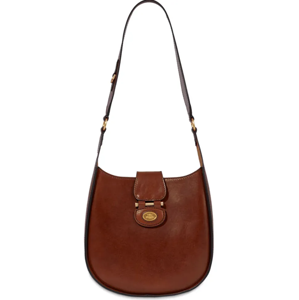 Borsa Donna Hobo THE BRIDGE linea Dora in Pelle Marrone