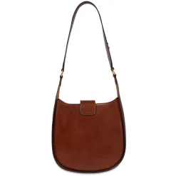 Borsa Donna Hobo THE BRIDGE linea Dora in Pelle Marrone