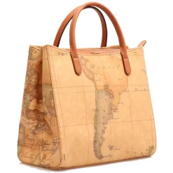 Borsa Donna Media a Mano con Tracolla 1A Classe Alviero Martini linea Geo Classic E004