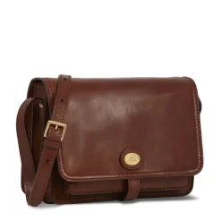 Borsa Donna Media con Pattina a Tracolla THE BRIDGE linea Story in Pelle Marrone