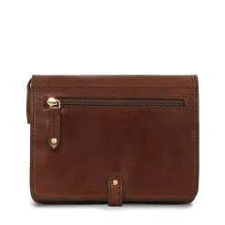 Borsa Donna Media con Pattina a Tracolla THE BRIDGE linea Story in Pelle Marrone