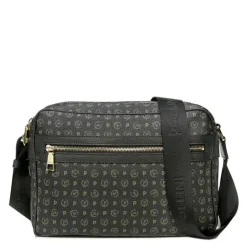 Borsa Donna Messenger POLLINI Linea Heritage Logo Classic colore Nero