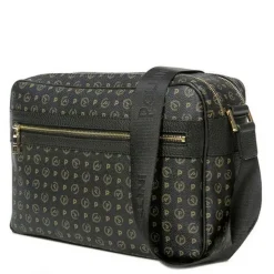 Borsa Donna Messenger POLLINI Linea Heritage Logo Classic colore Nero