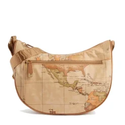 Borsa Donna Mezzaluna Media con Tasca 1A Classe Alviero Martini linea Geo Soft colore Geo Classic S009