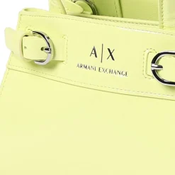Borsa Donna Mini a Mano con Tracolla ARMANI EXCHANGE Colore Verde Lime