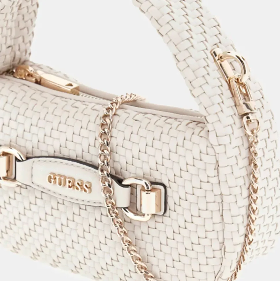 Borsa Donna Mini a Mano GUESS Linea Francy colore Shell