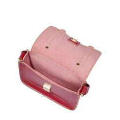Borsa Donna Mini a Mano THE BRIDGE linea Ester in Pelle Rosso Berry
