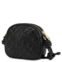 Borsa Donna Mini a Tracolla LOVE MOSCHINO linea Shiny Quilted colore Nero