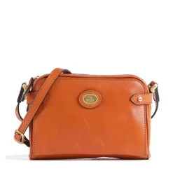 Borsa Donna Mini Bag a Tracolla THE BRIDGE linea Story in Pelle Arancione