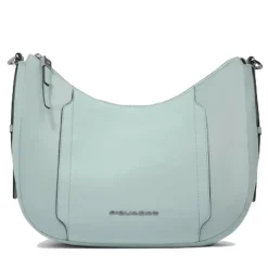 Borsa Donna PIQUADRO linea Circle in Tessuto Riciclato e Pelle Verde - BD6657W92T