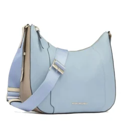 Borsa Donna PIQUADRO linea Circle in Pelle Colore Azzurro - Beige - BD6657W92