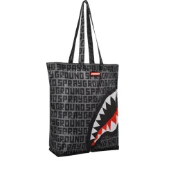 Borsa Donna Shopper a Spalla Ripieghevole SPRAYGROUND Stampa Split Infinity Check