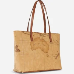 Borsa Donna Shopper con Tasca 1A Classe Alviero Martini linea Geo Classic E018