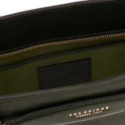 Borsa Donna Shopper THE BRIDGE linea Bettina in Pelle Verde Tirolo