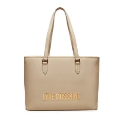 Borsa Donna Shopping LOVE MOSCHINO linea Bold Bag Avorio