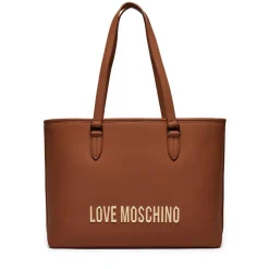 Borsa Donna Shopping LOVE MOSCHINO linea Bold Bag color Noce