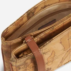 Borsa Donna Tracolla Doppia 1A Classe Alviero Martini linea Geo Classic E022