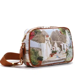 Borsa Donna Y NOT a Tracolla YES-310 Stampa Puglia Summer