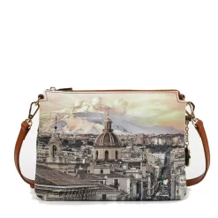 Borsa Donna Y NOT a Tracolla Tre Scomparti YES-399 Etnea