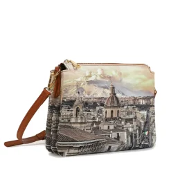 Borsa Donna Y NOT a Tracolla Tre Scomparti YES-399 Etnea
