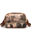 Borsa Donna Y NOT a Tracolla YES-310 Stampa Autumn River