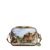 Borsa Donna Y NOT a Tracolla YES-310 Stampa Trullissima