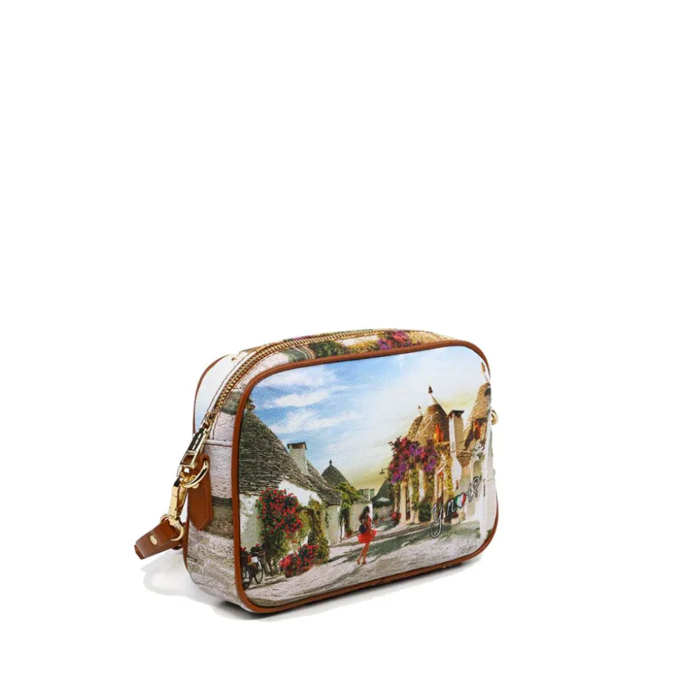 Borsa Donna Y NOT a Tracolla YES-310 Stampa Trullissima