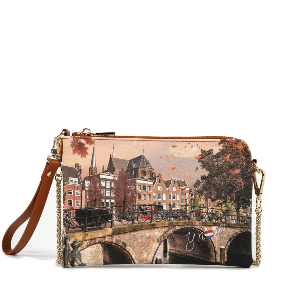 Borsa Donna Y NOT Pochette con Tracolla YES-384 Autumn River