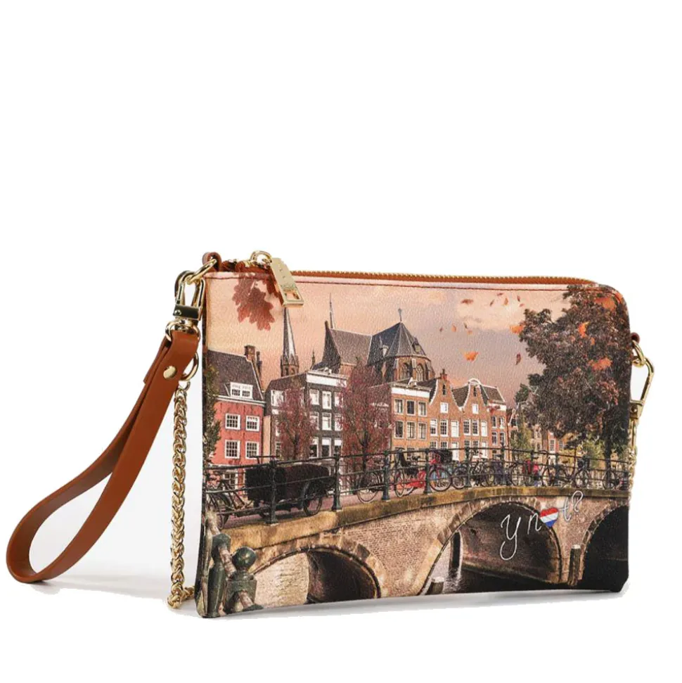 Borsa Donna Y NOT Pochette con Tracolla YES-384 Autumn River